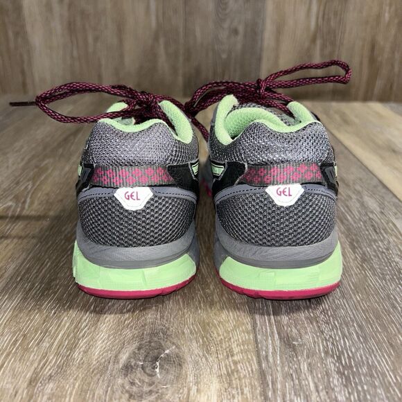 ASICS Gel-Sonoma Gray Pink Green Womens US Size 6 Running Sneaker Shoes T4F7N - Picture 7 of 11